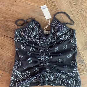 Bandana Tank Top NWT